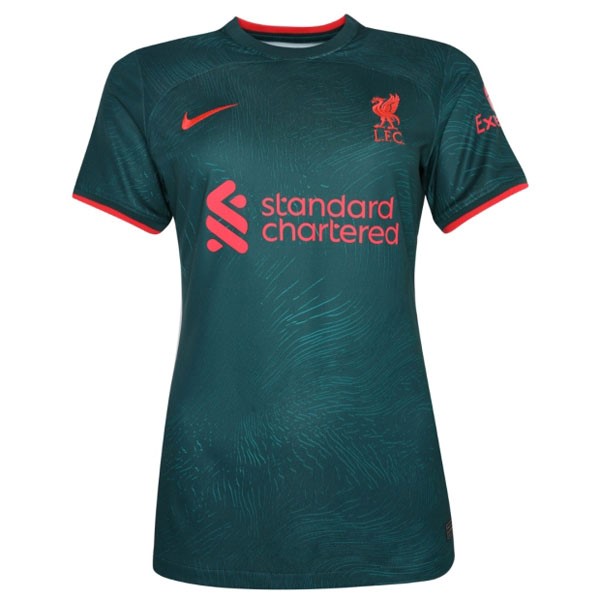 Camiseta Liverpool Tercera equipo Mujer 2022-2023